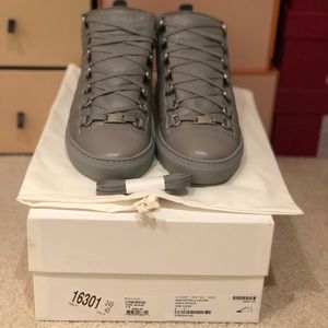 Balenciago Arena Opaque Gris Nuage Sneakers